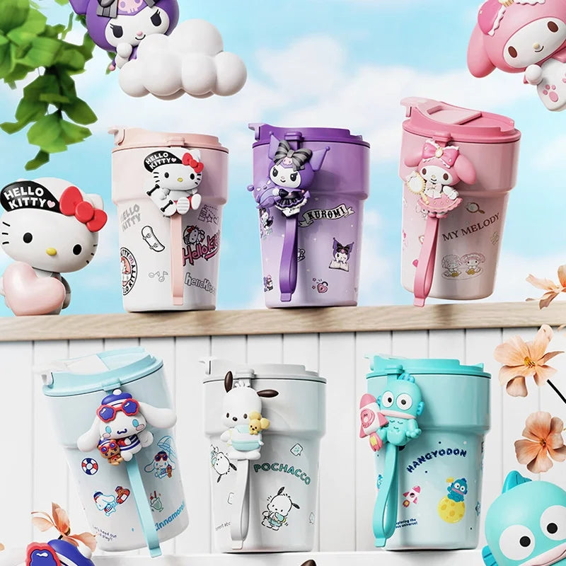 Kawaii Sanrio Stainless Steel Insulated Tumbler – 500ml