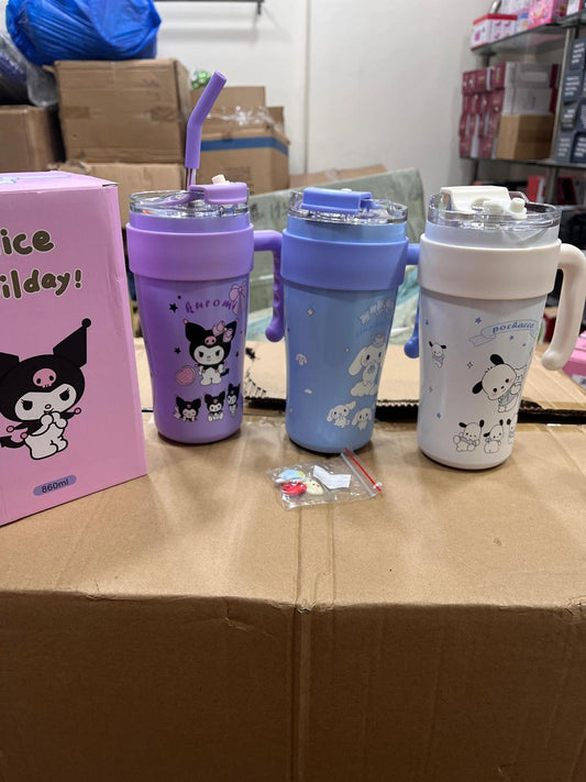 Kawaii Sanrio Stainless Steel Insulated Tumbler – 500ml